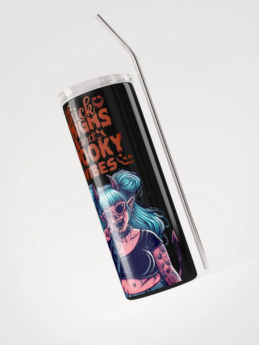 Thick thighs and spooky vibes Tumbler product image (3)