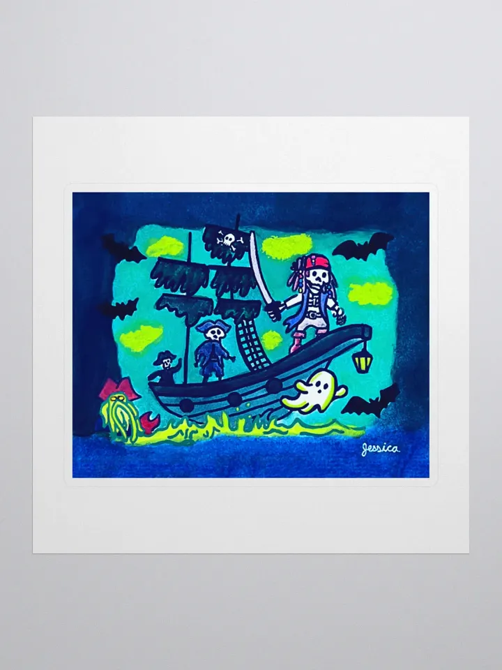 Haunted High Seas Sticker product image (1)