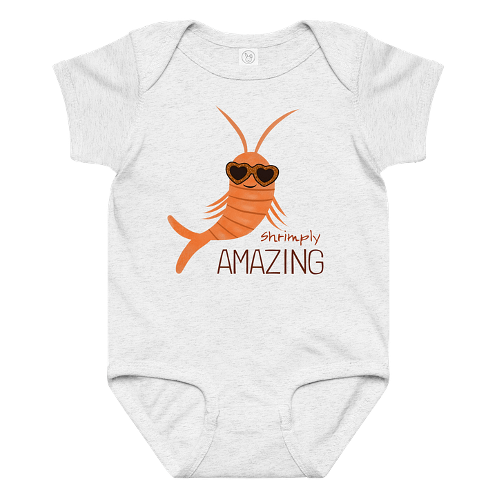 Shrimp-ly Amazing Baby Jersey Bodysuit product image (3)