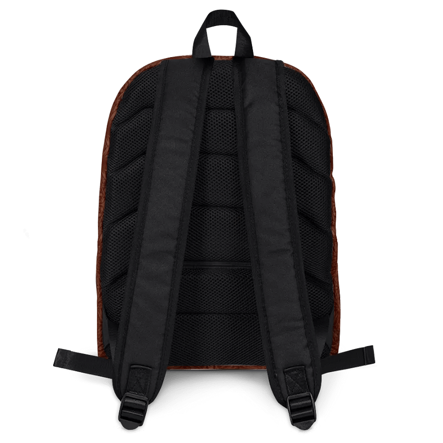 Burnt Orange Floral Design Back Pack product image (4)