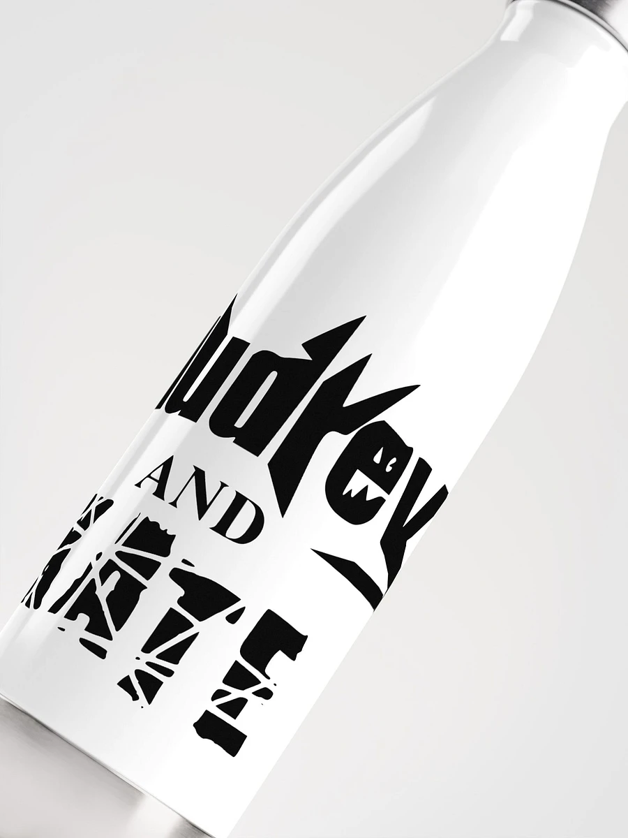 Audrey and Kate Official Square Black Logo Water Bottle product image (5)