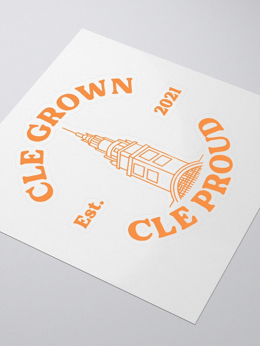 Cleveland Grown, Cleveland Proud Sticker (Football Edition) product image (3)