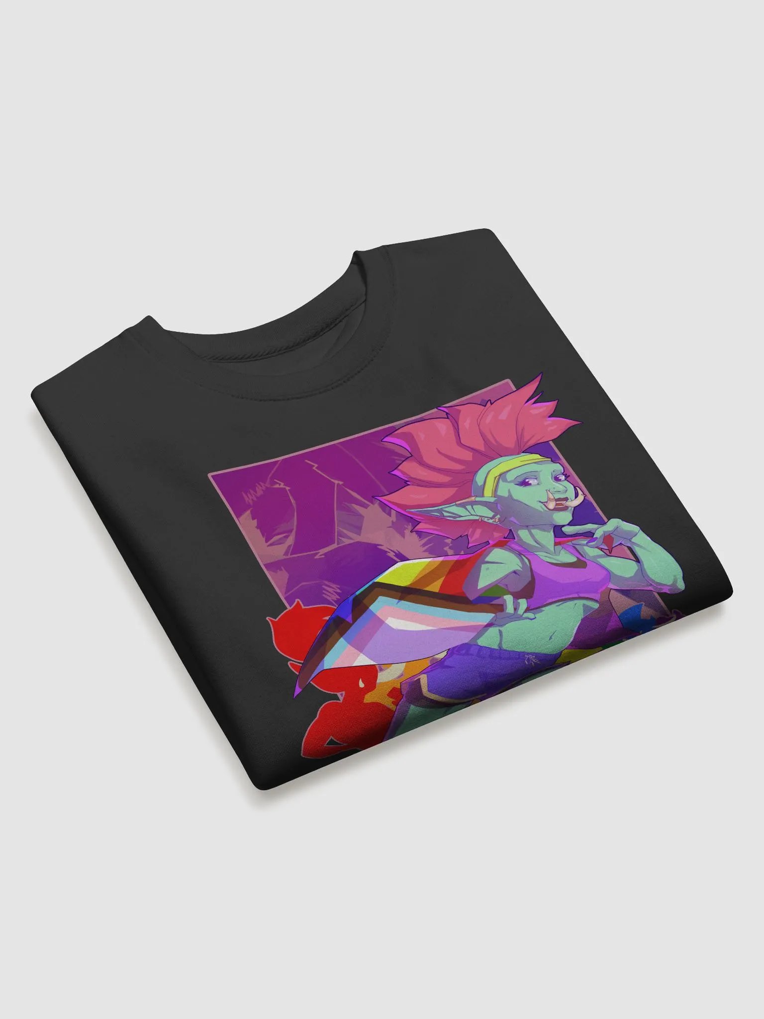 Troll Racer Sweatshirt - by Eggu product image (3)