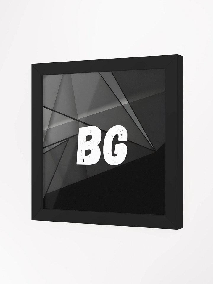 Exclusive BG 'Geometric Themed' Framed Poster product image (3)