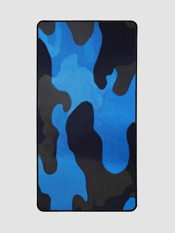 Desk Mat 15.5" x 31.5" dark blue camo product image (2)