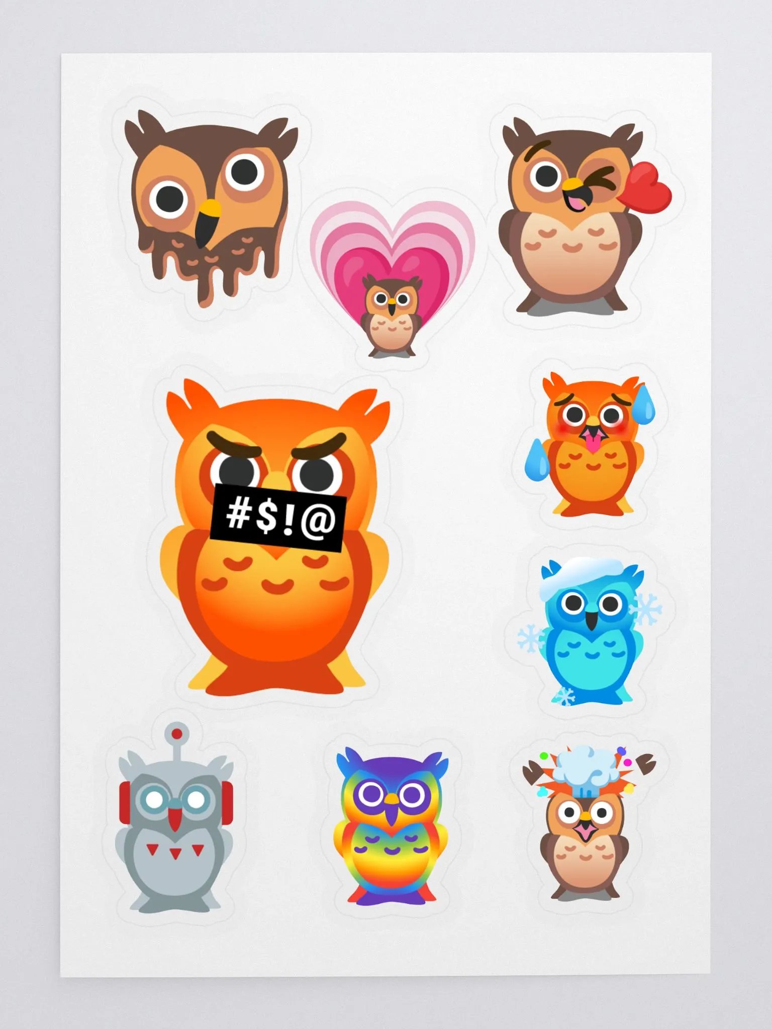 Owl Emoji Stickers product image (3)