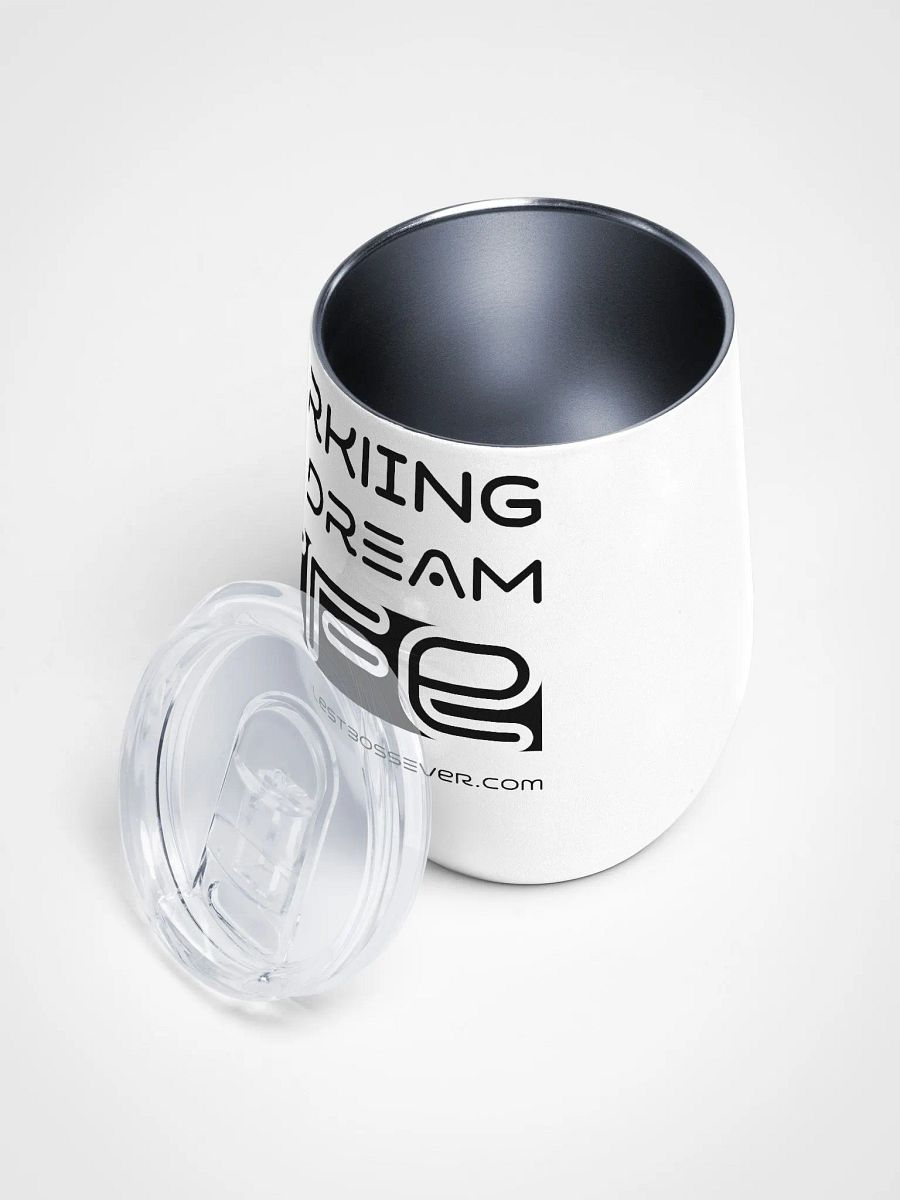 Insulated Wine Tumbler – Working The Dream Life | Luxe, Spill-Proof & Leadership-Ready product image (8)