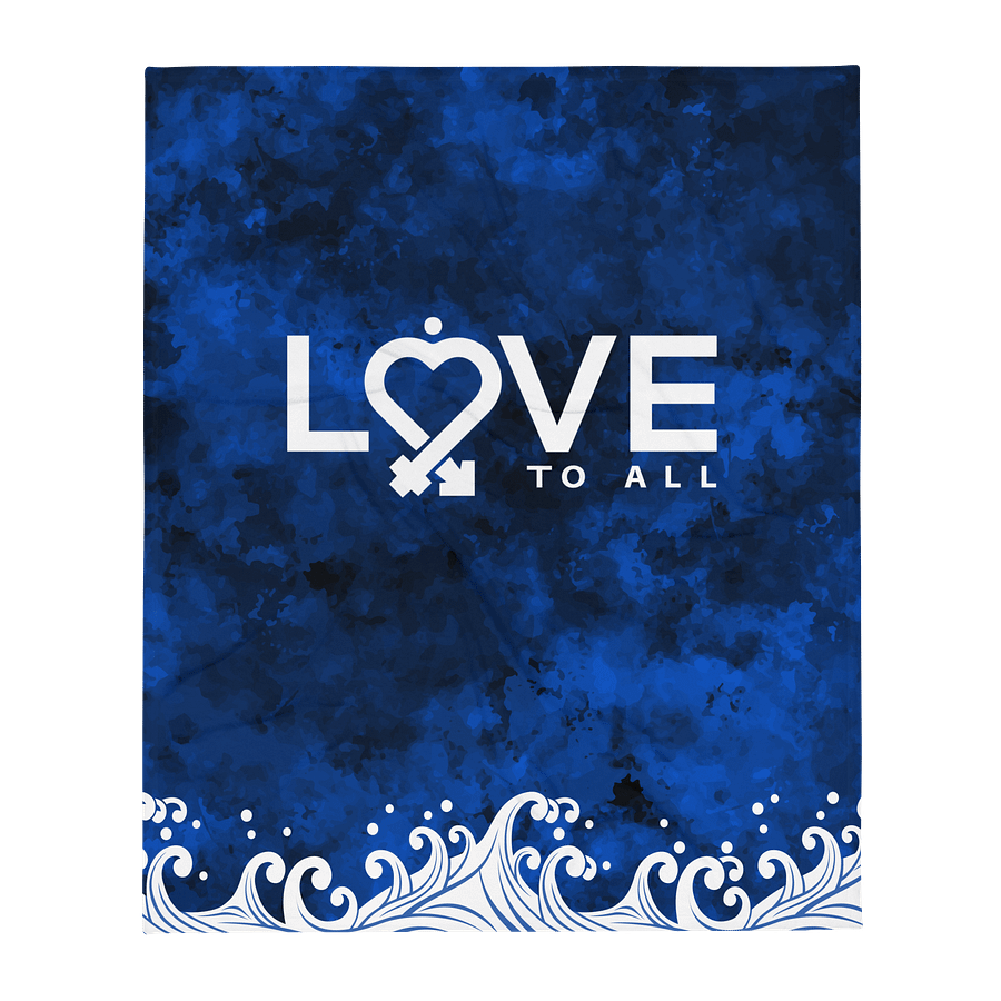 L2A Blue Wave Throw Blanket product image (2)