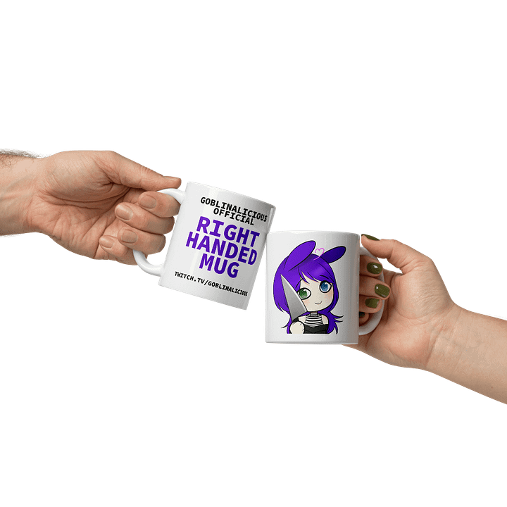 Kawaii Knife Right Handed Mug product image (2)