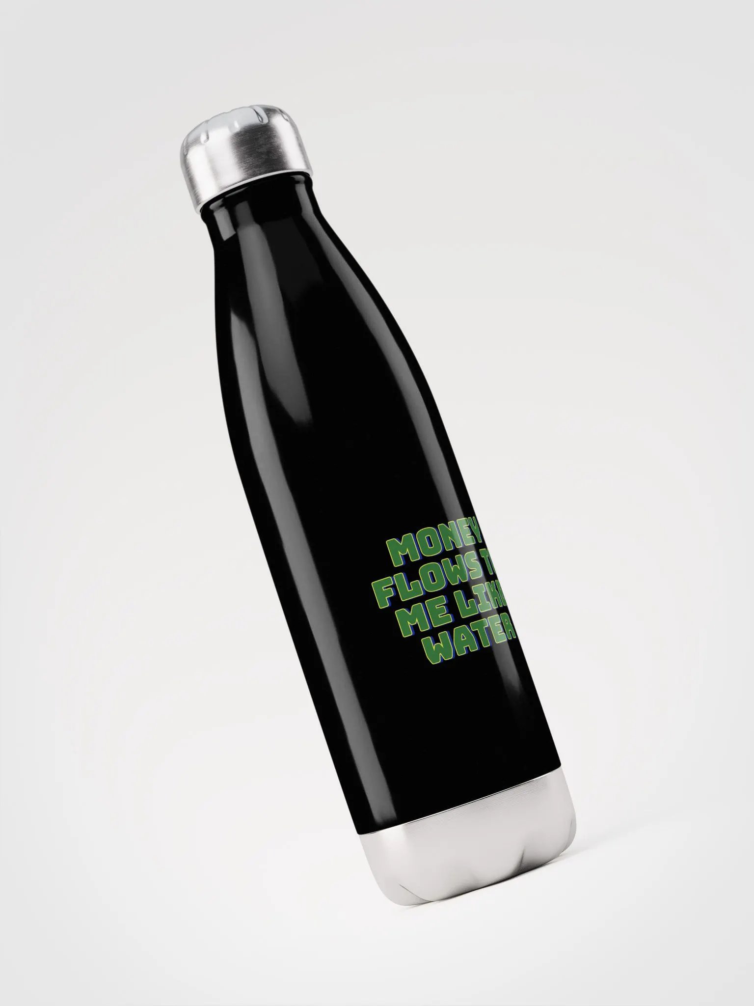 Wealth Flow to Me Stainless Steel Bottle product image (5)