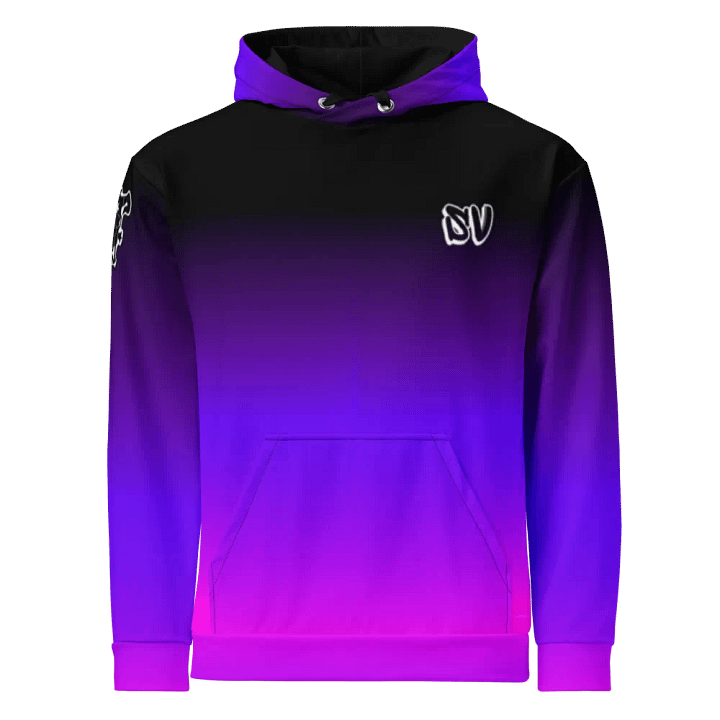 STRAIGHT VIBIN NEON COLOR FADE STYLE ASTA HOODIE product image (1)