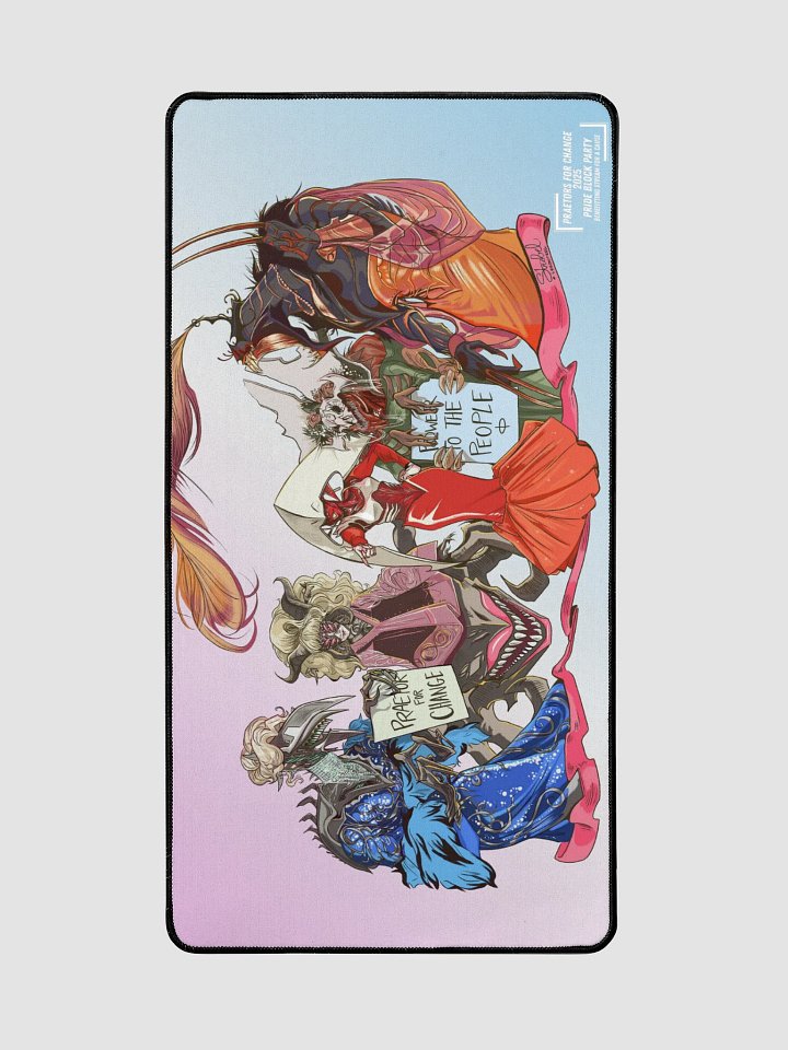 Praetor Pride Playmat/Deskmat -- Trans Flag product image (2)
