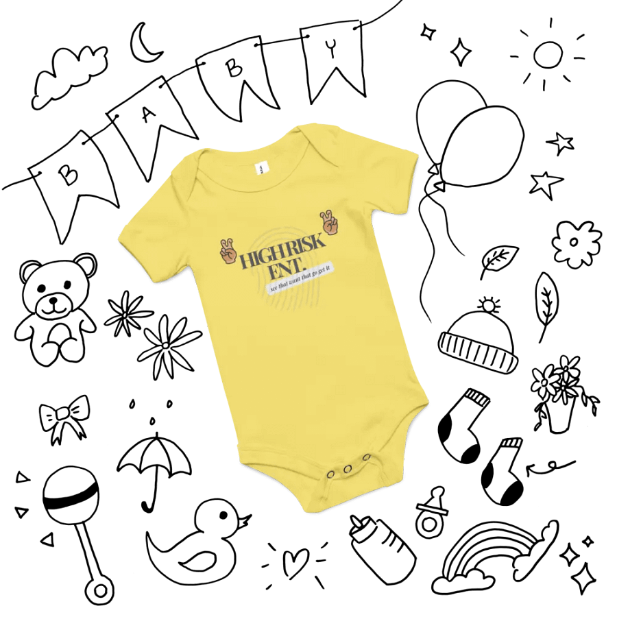 Fingerprint Baby onesie product image (60)