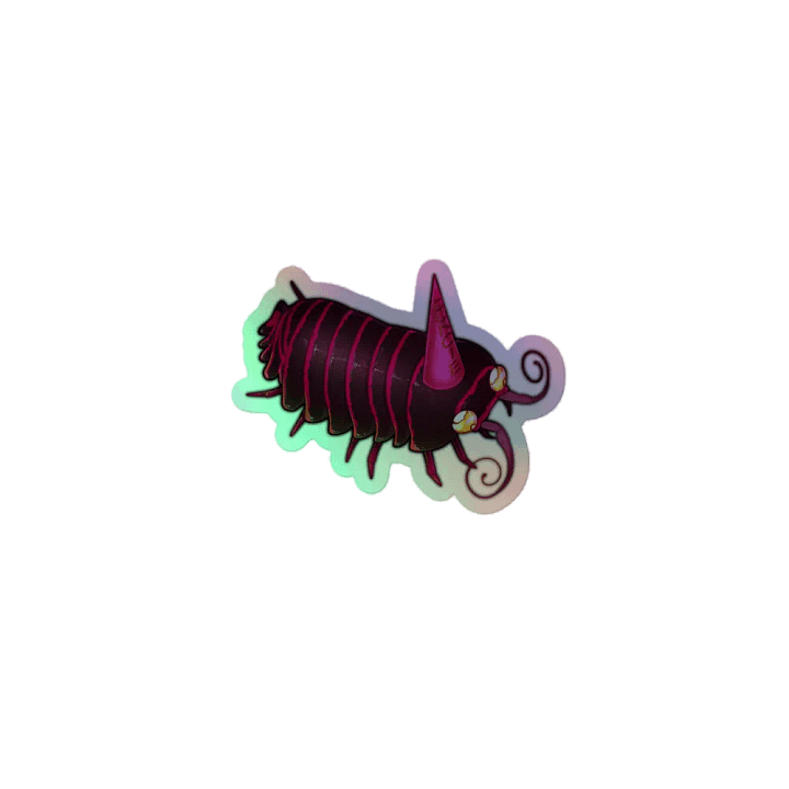 duncie holo sticker product image (1)