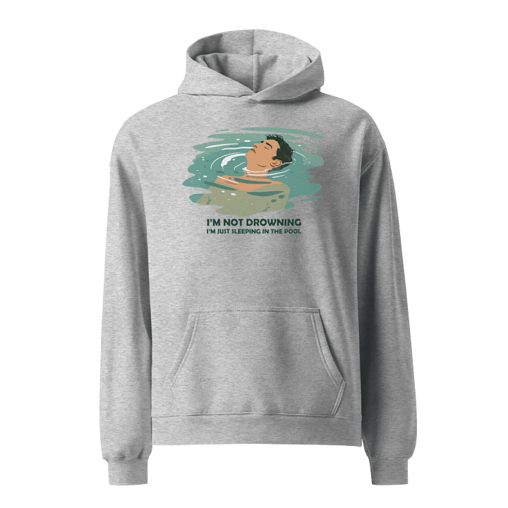 Pool Sleeping - Oversized Hoodie product image (1)
