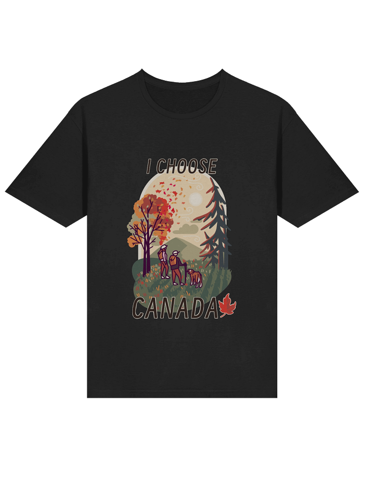 I CHOOSE CANADA, FALL EDITION graphic T by Claus Kellerman POV product image (1)