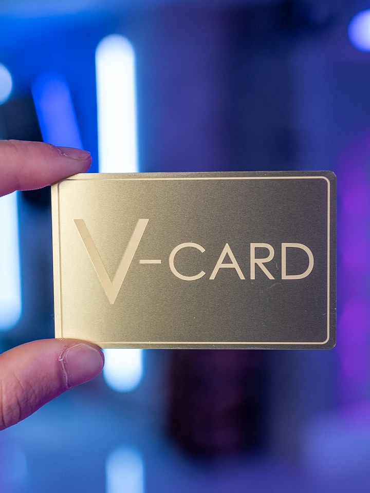 Gold V-Card product image (1)