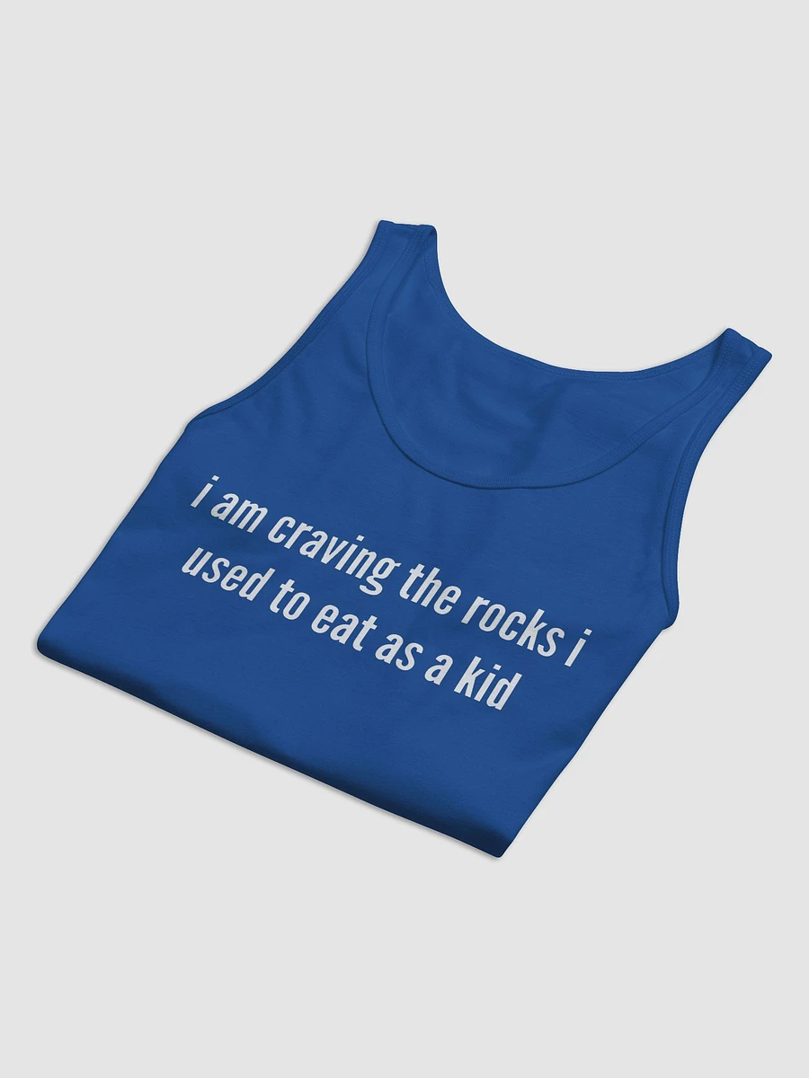 I am craving the rocks I used to eat jersey tank top product image (44)
