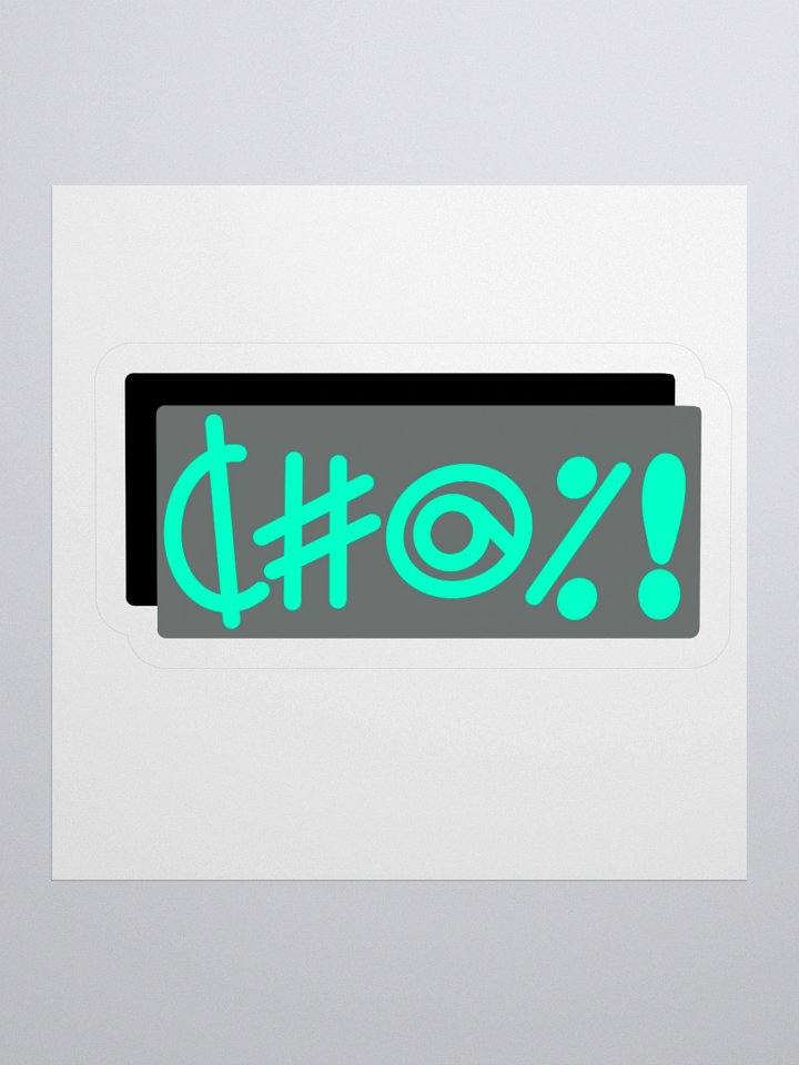 Potty Mouth Sticker product image (1)