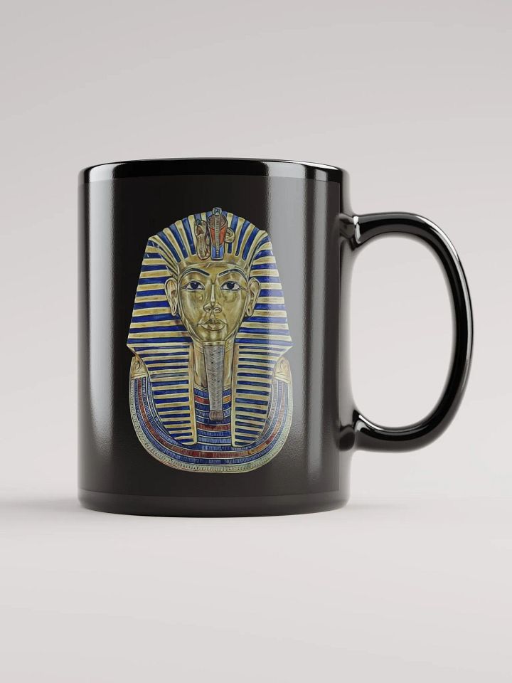 Tutankhamun Mask Mug (Black) product image (2)