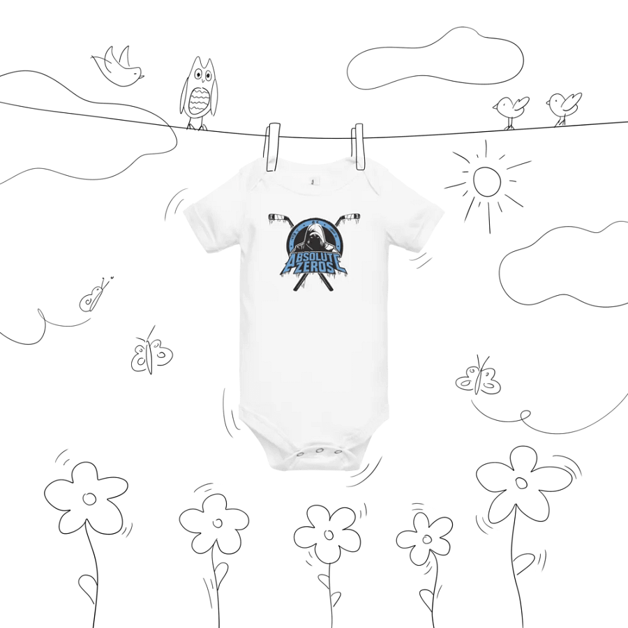 Bella+Canvas Baby Short Sleeve White One Piece product image (9)
