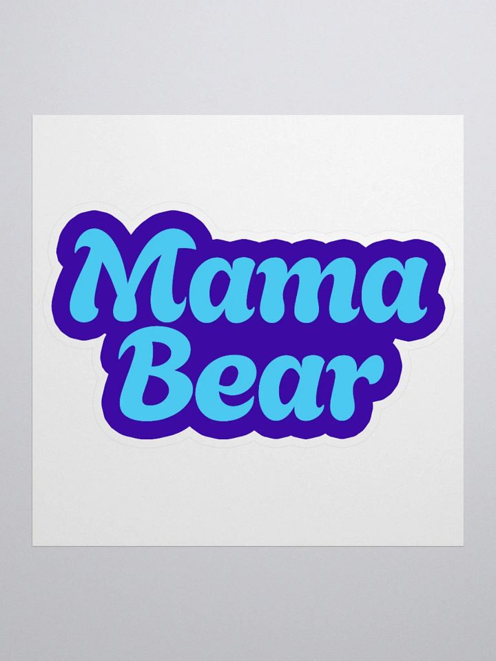 "Mama Bear" Kiss Cut Stickers product image (1)