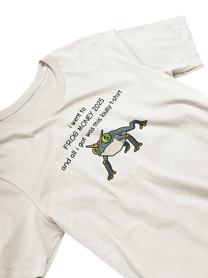 FROGMONEY2025 lousy t-shirt product image (2)