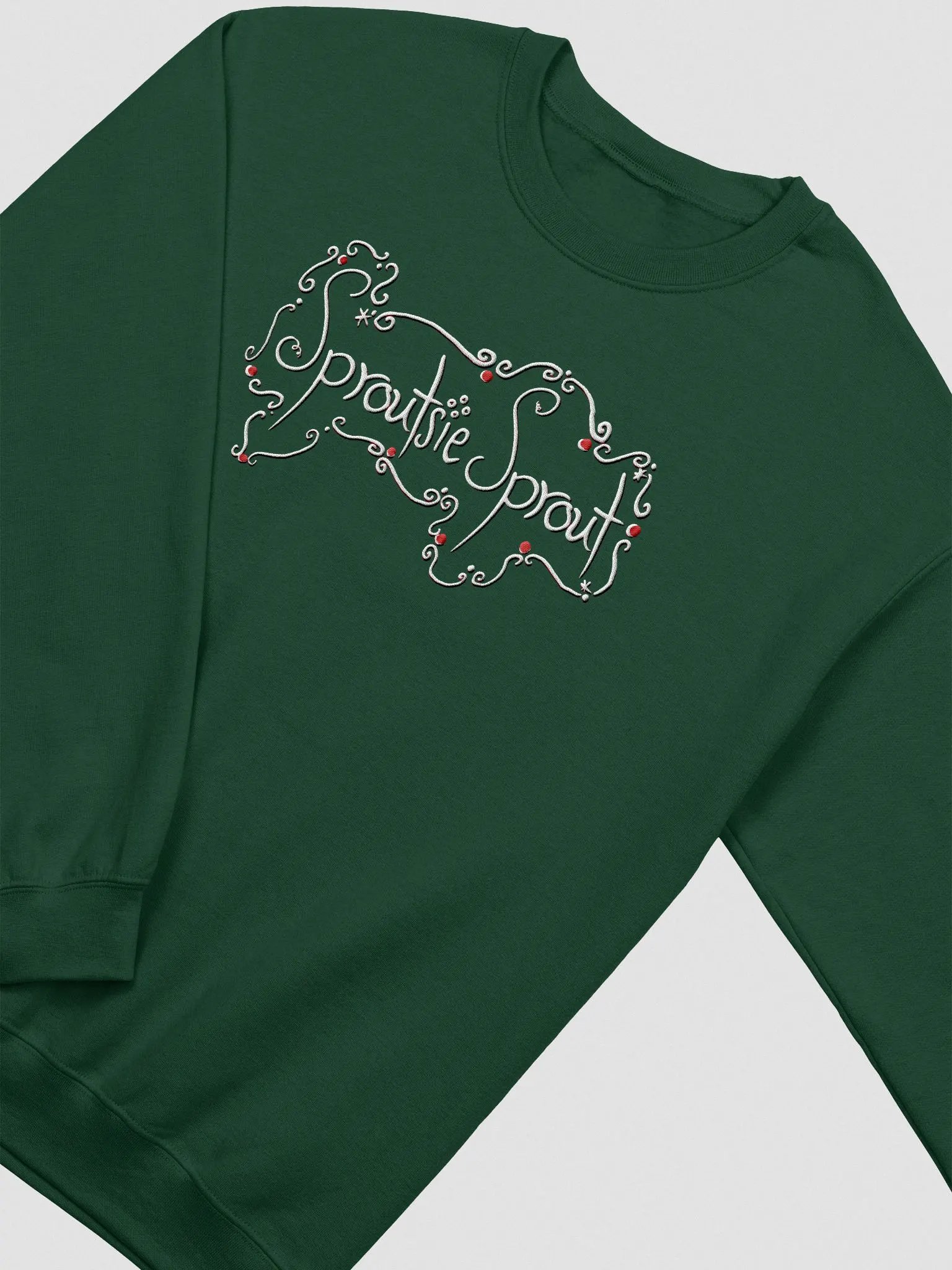 Gingerbread Icing Only Logo- Embroidered Crewneck Sweatshirt product image (7)