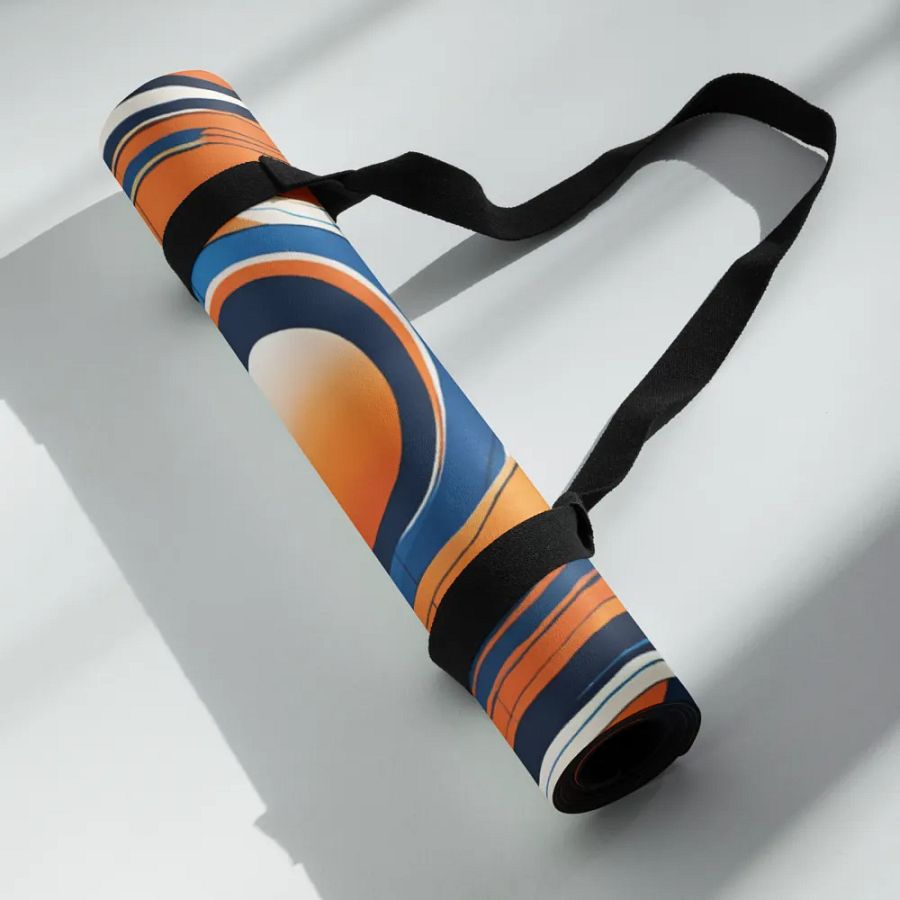 Serenity Swirl Yoga Mat product image (6)