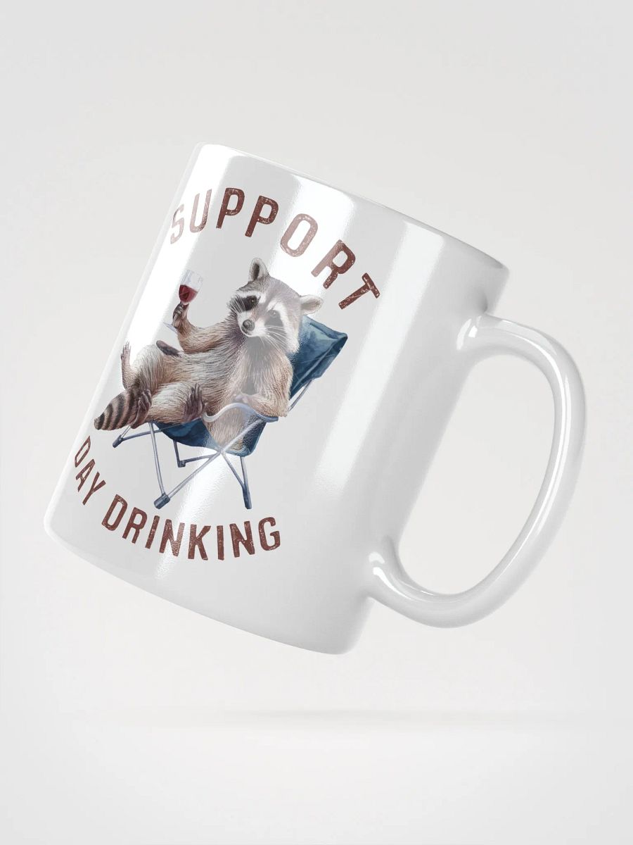 Laid-Back Raccoon Day Drinking Mug product image (6)