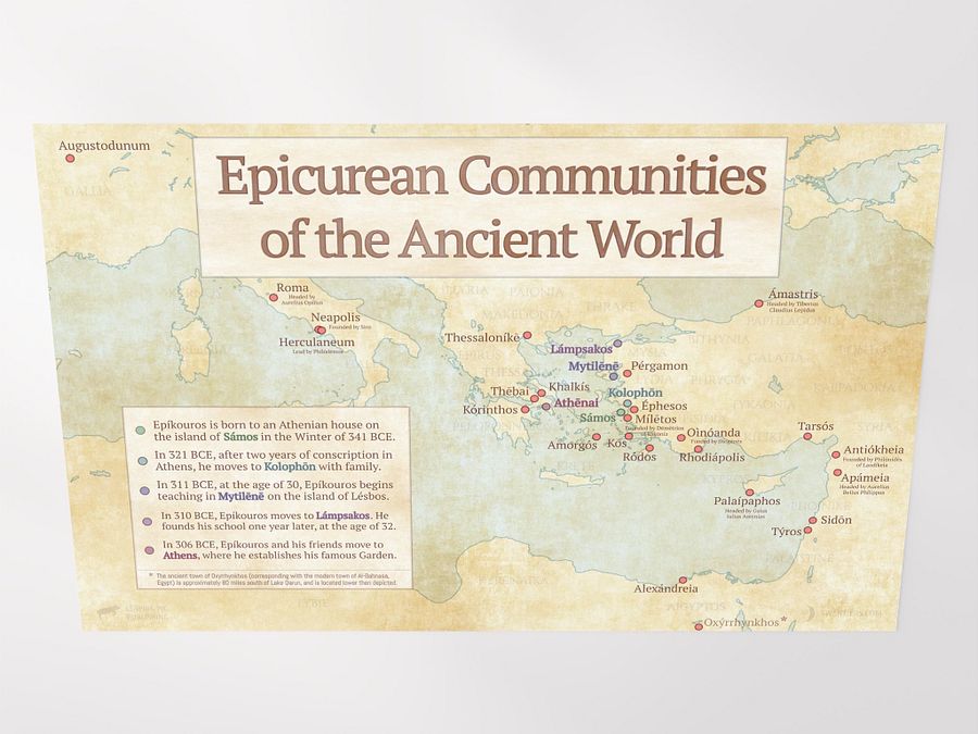 Epicurean Communities of the Ancient World (Enhanced Matte Paper Poster) product image (4)