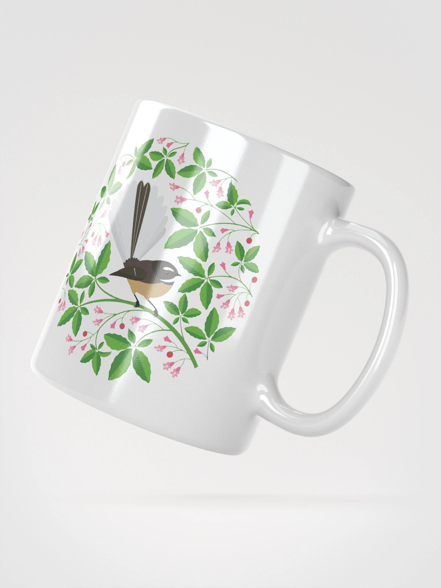 Fantail in Pūriri Mug product image (2)