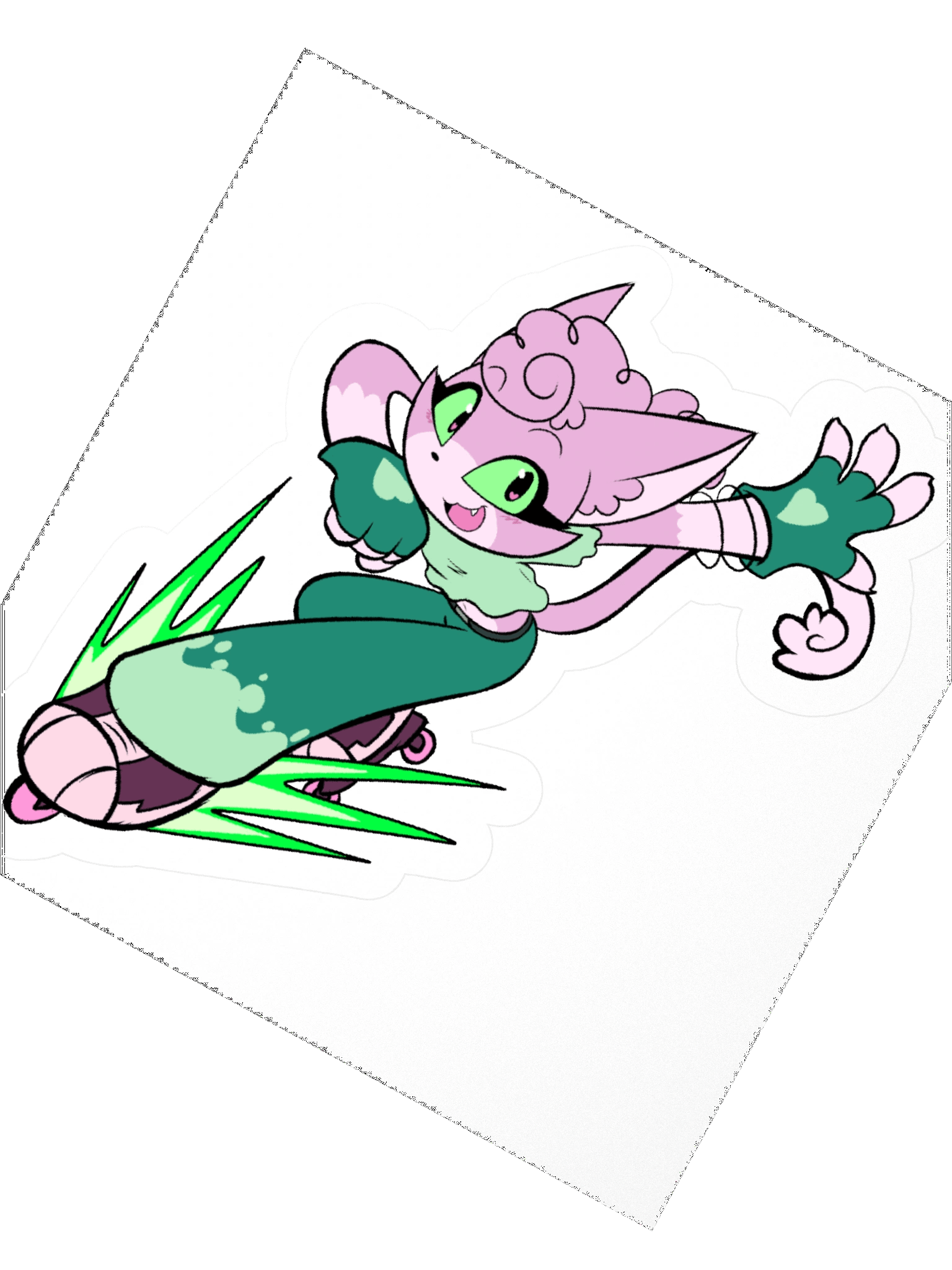 Jasmine Sticker — Luvin' product image (2)