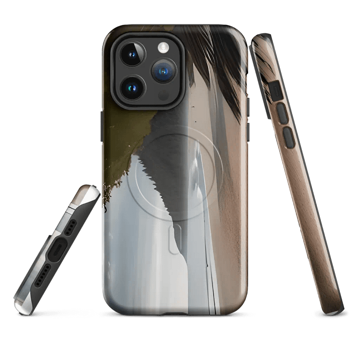 Magnetic Waves iPhone® Tough Case product image (1)