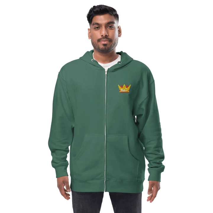 Crown Embroidered Fleece Hoodie product image (26)