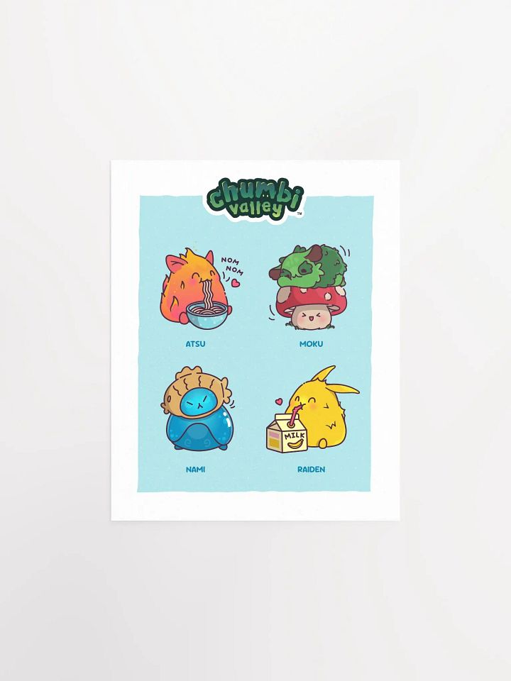 Chumbi Besties Paper Poster product image (1)