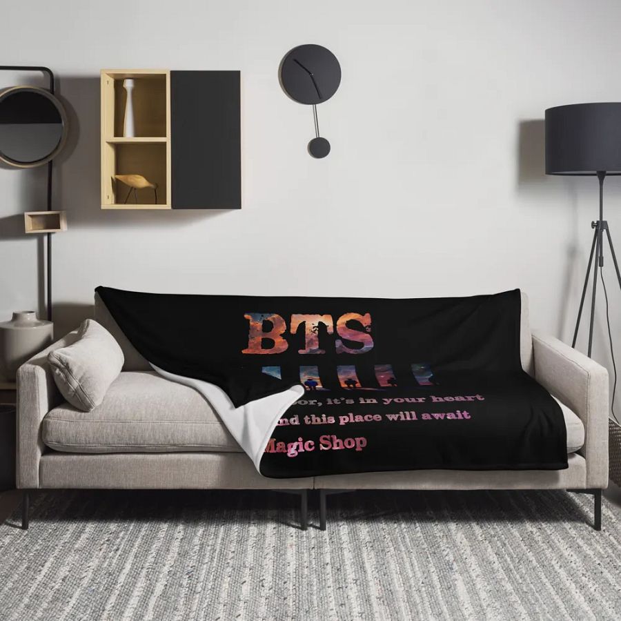 BTS - OT7 - Doorways Throw Blanket - Designed by ChimberArt product image (11)
