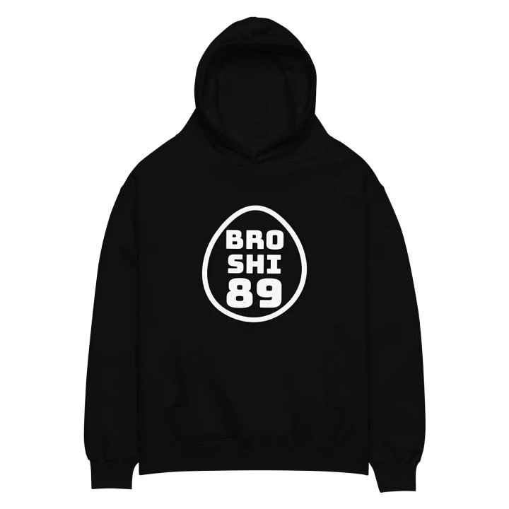 Broshi White Logo Pullover Hoodie product image (4)