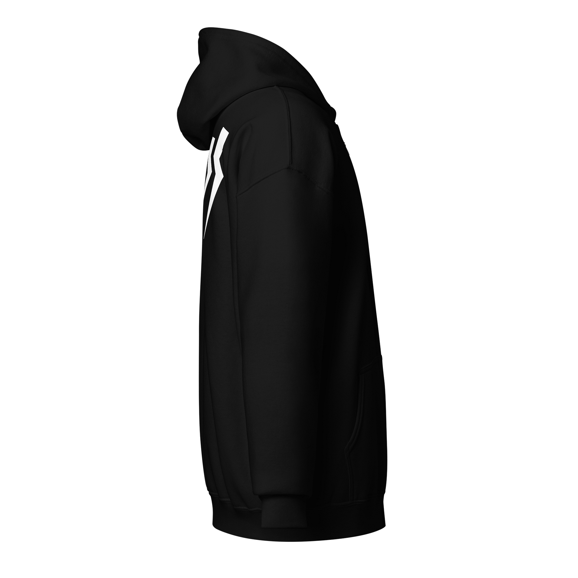 Printed Zip-Up Hoodie (Back Logo) product image (10)