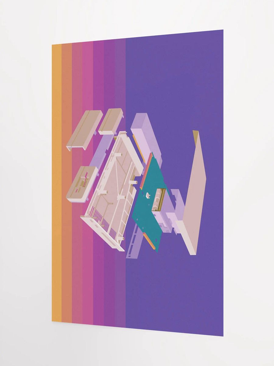 Amiga 1000 Exploded Poster product image (9)