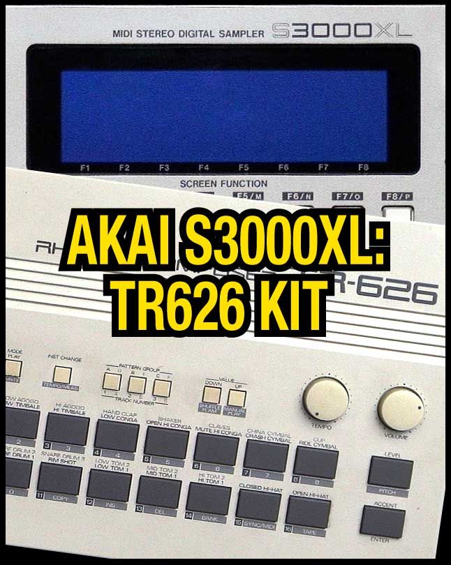 Akai S3000XL: TR626 Kit product image (1)