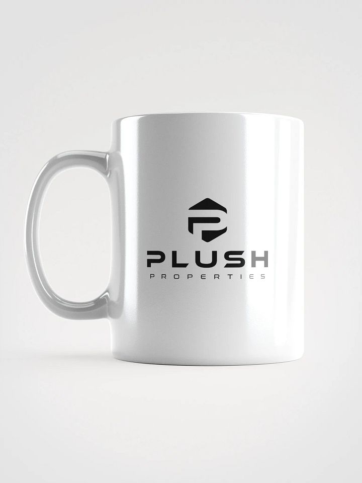 Plush White Glossy Mug product image (2)