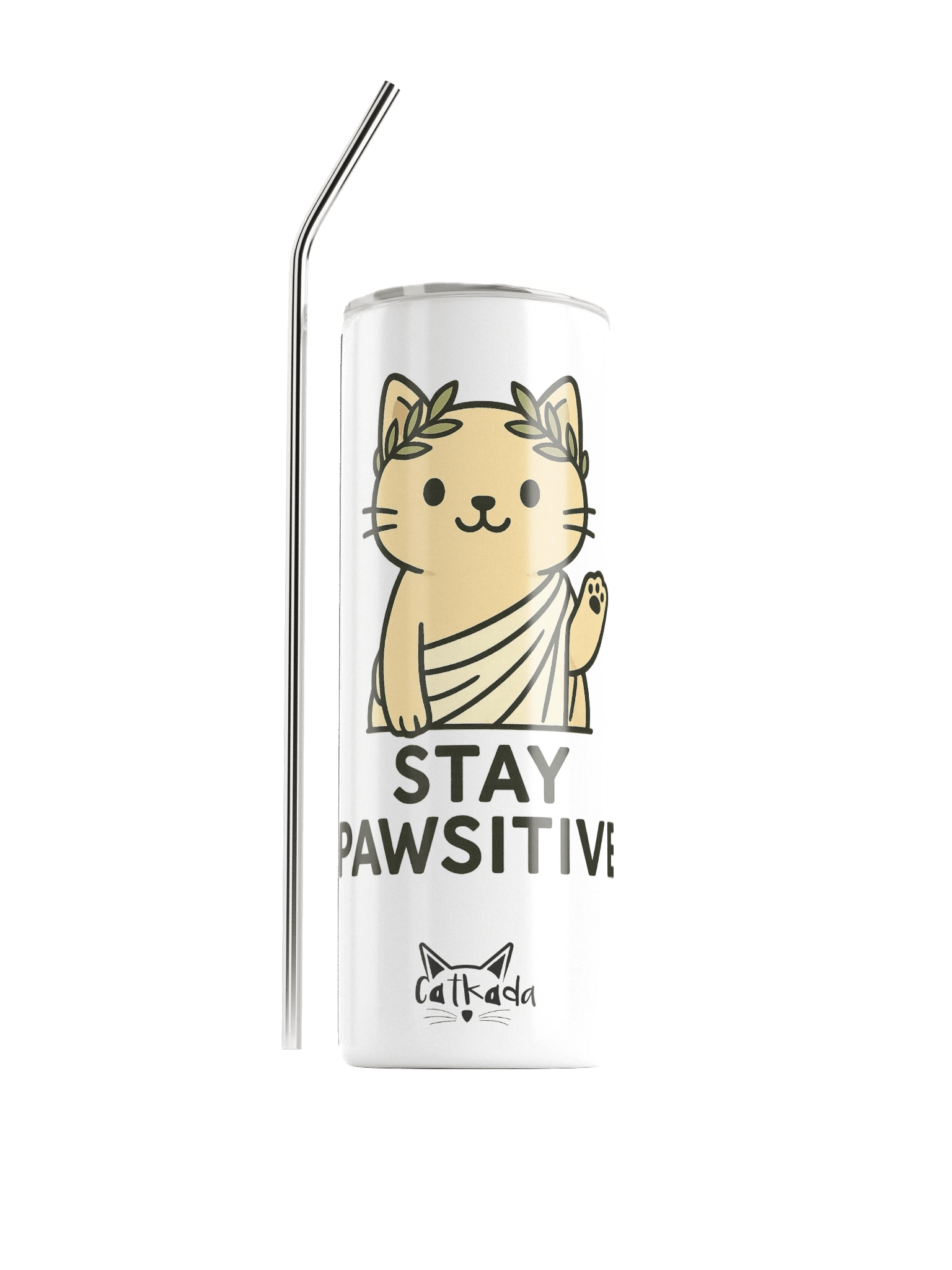 STAY PAWSITIVE TRAVEL CUP product image (1)