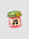 spectrumbranch Jam Emote stickers product image (1)