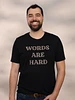 Words Are Hard (Floral) Tee product image (1)