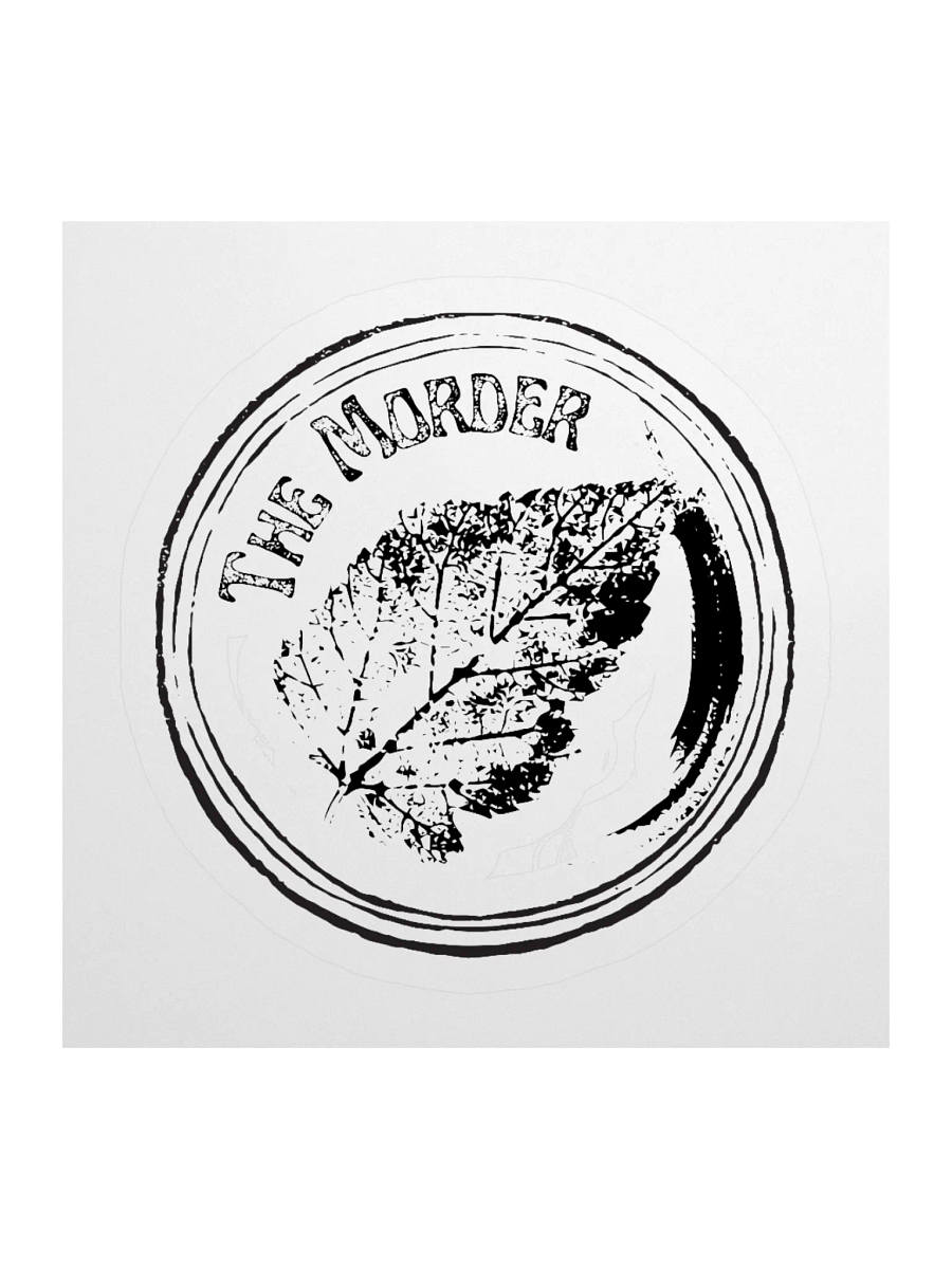 The Morder circle sticker product image (4)