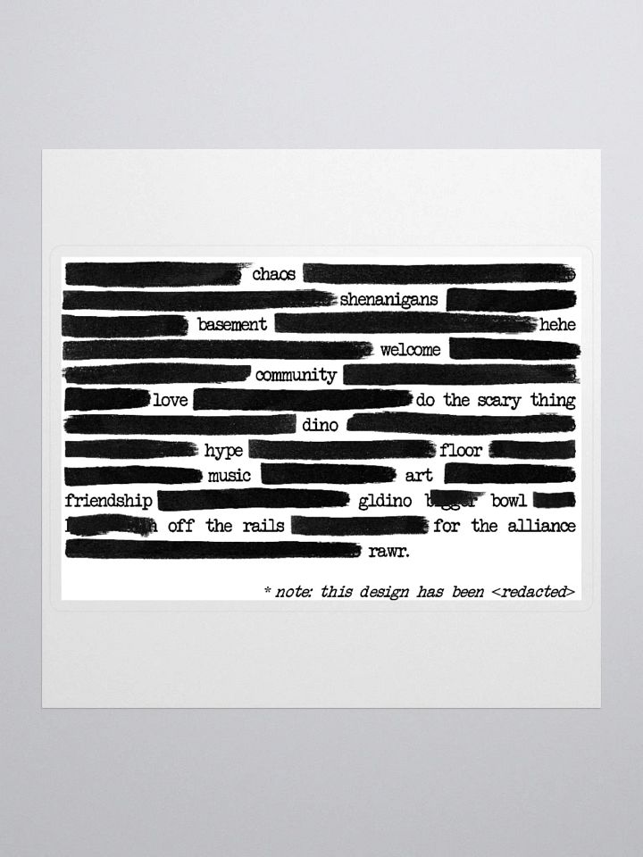 [redacted] Sticker product image (2)