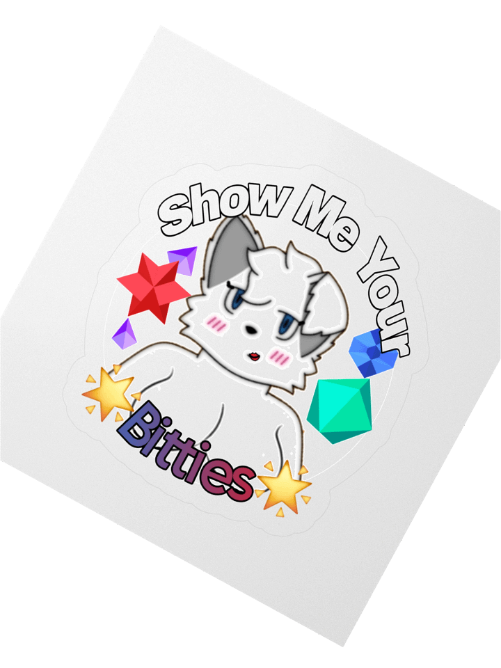 Show Me Your Bitties Sticker product image (4)