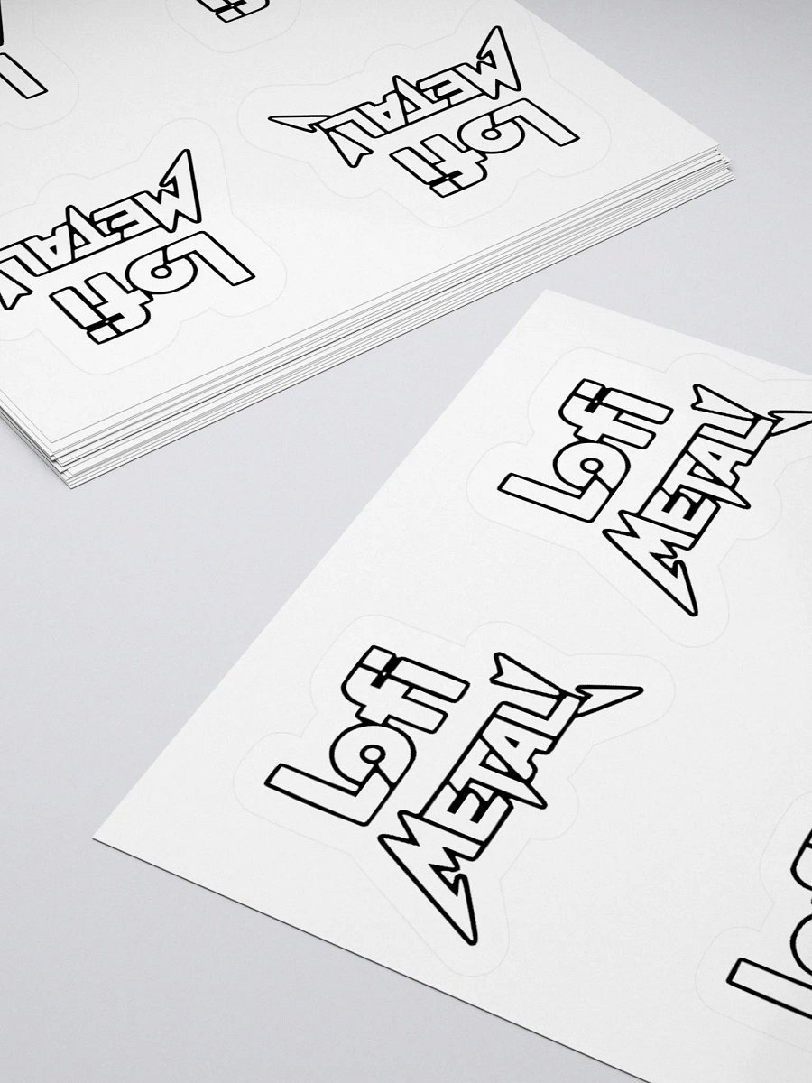 Lofi Metal Sticker Set product image (2)