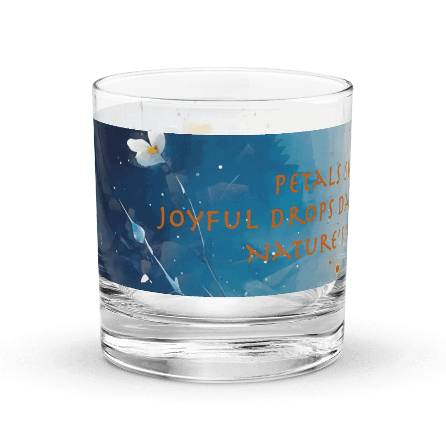 Nature's Waltz Rocks Glass product image (3)